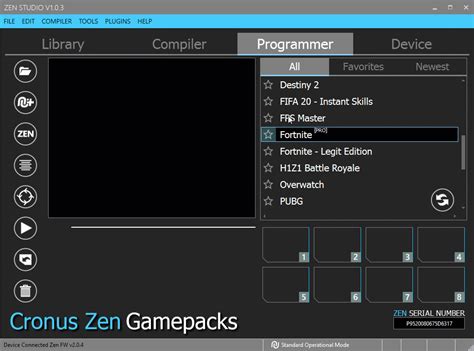 cronus zen discord|GamePacks